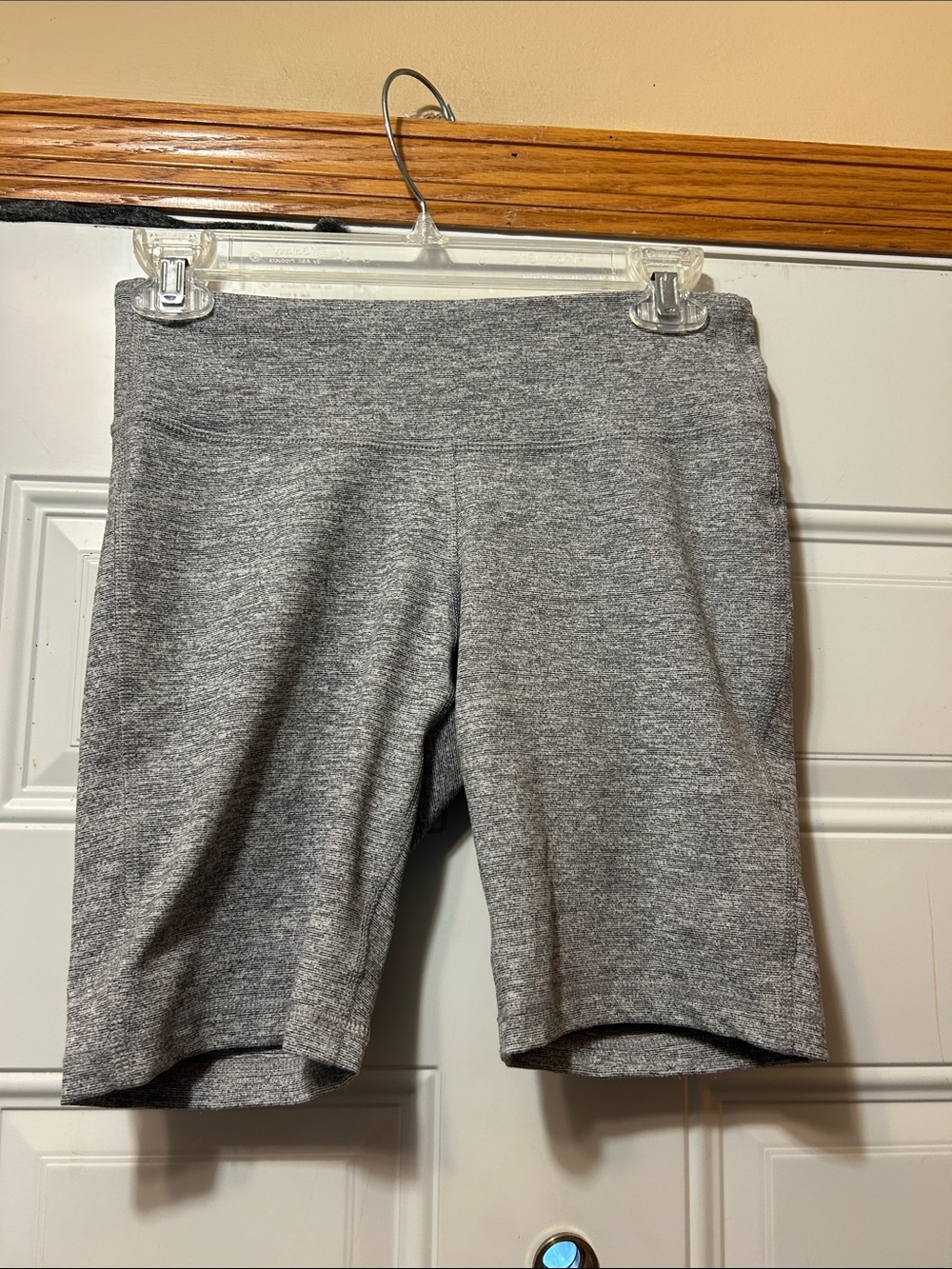 Everyday High-Waist Gray Women’s Athletic Shorts S